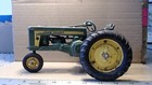 Vintage 1950's Eska John Deere 620 Tractor With 3 Point Hitch 1:16 Range Junker
