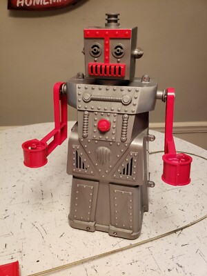 激レア！レトロ　トーキングロボ ほぼ新品】昭和レトロ 海外玩具 トーキングロボット - メルカリ