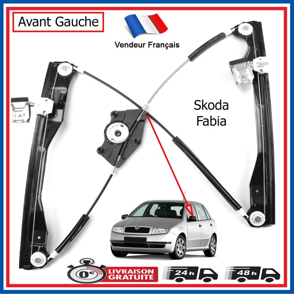 Partsline Mechanismus Fensterheber Vorne Links Skoda Fabia 6Y1837461 6Y0837461-image