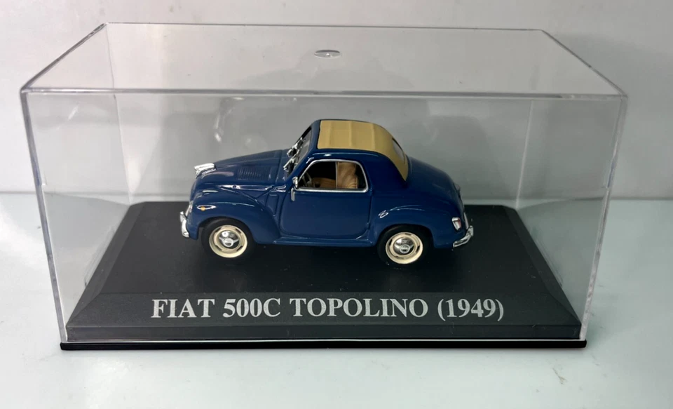 IXO ALTAYA 1/43 FIAT 500C TOPOLINO 1949 NUESTROS QUERIDOS COCHES DIECAST CAR - Imagen 3 de 3