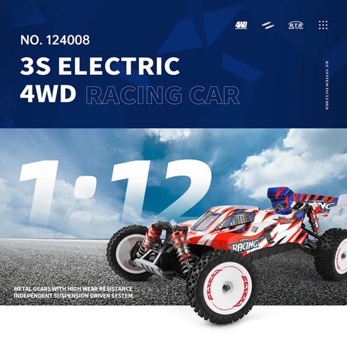 WLtoys 14008 RC Cars, 1:12 Remote Control Racing Car 4WD 55KM/H High Speed RC - Picture 2 of 6