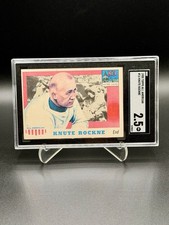 Knute Rockne 1955 Topps All American SGC 2.5. Good+