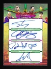 Shaquille O'Neal * Ming * Ewing 2025 Leaf Glory Of The Game Autograph Quad #2/7