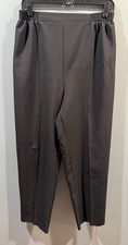 Womens Covington Petite Pants Size 12P Black