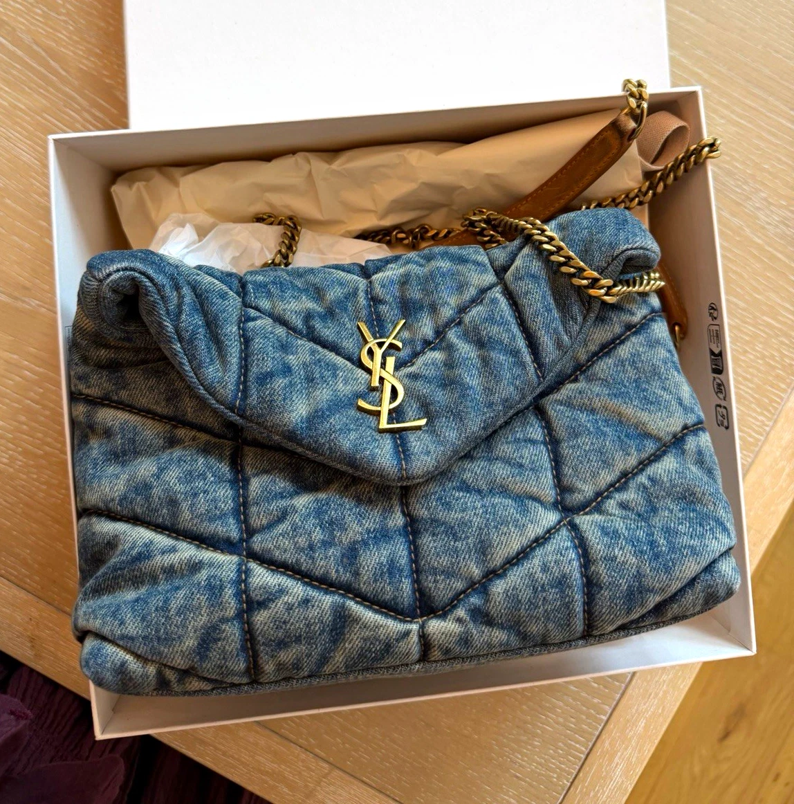 25+ Saint Laurent Blue Crossbody Bags & Handbags for Women for