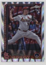 2025 Topps Chrome RayWave Refractor Michael McGreevy #29 0mv0