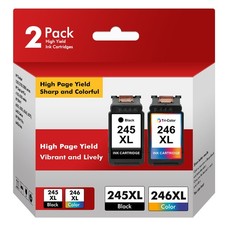 PG-245XL CL-246XL Ink Cartridge compatible for Canon PIXMA MG2420 MG2520 MG2525