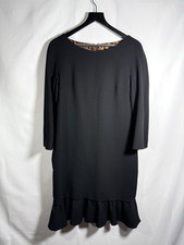 Dolce&Gabbana Virgin Wool Dress Black Classic size IT 44 LBD