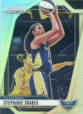 2024 Panini Prizm WNBA STEPHANIE SOARES #47 SILVER PRIZM WINGS