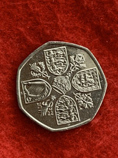 2022 Her Majesty Queen Elizabeth II 50p Coin Circulated 