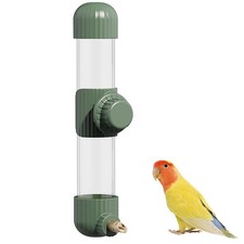 7.4 Fl Oz Bird Water Feeder No Mess Bird Cage Suspended Automatic Water Dispe...