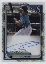 2024 Bowman Chrome Prospect Mega Box Auto Tai Peete #BMA-TP Auto 16l1