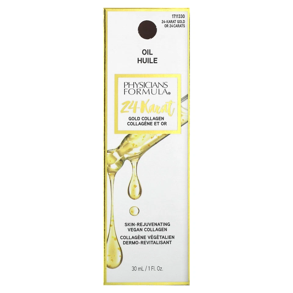 24-Karat Gold Collagen Oil, 1 fl oz (30 ml) - Image 2 of 3