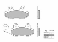 Brembo Street Sintermetall BremsbeläGe - 07YA21SA 07YA21SA