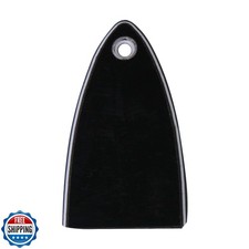 Lovermusic Black 3Ply Plastic HA-1003 Guitar Truss Rod Cover Plate Replacemen