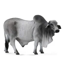 CollectA Brahman Bull Toy Figure Lifelike Barnyard Animal Replica 5.5 L x 3.5 H