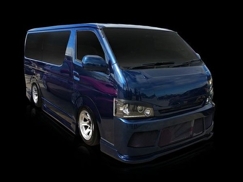 Toyota Hiace 200 Series Original Style Sideskirts (Made In Japan) - 第 2/3 張圖片