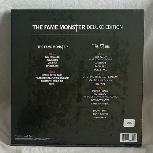 IN HAND!! Lady Gaga The Fame Monster SILBER & KOKSFLASCHE KLAR Vinyl LP - Bild 5 von 5