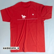 Deftones White Pony Retro Shirt - Unisex Rock T-Shirt (Red, S-5XL)