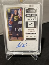 2022-23 Panini Contenders Walker Kessler #134 Rookie Ticket Auto RC