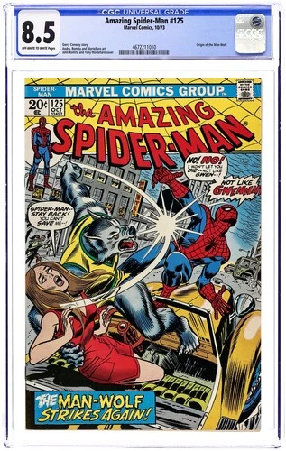 Amazing Spider-Man #125 CGC 8.5 1973 4672211010