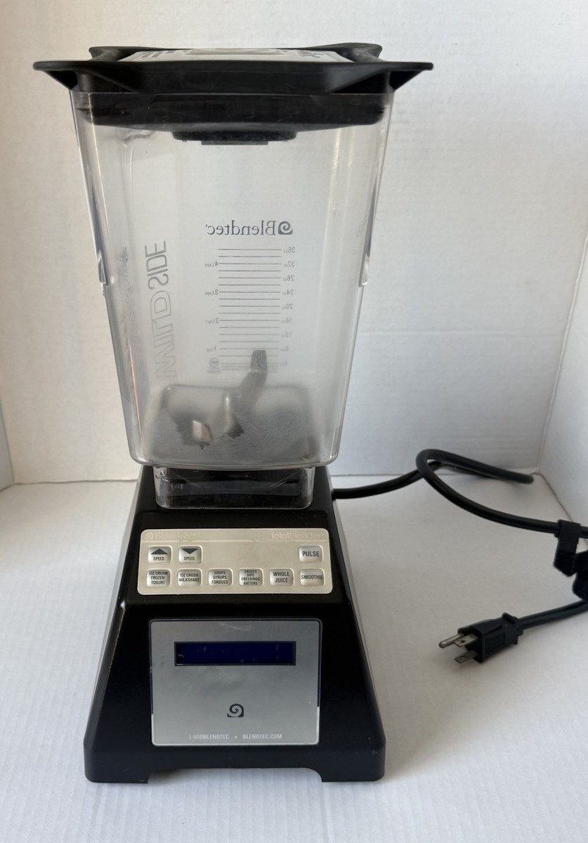 ◆Blendtec フレンドテック◆トータルブレンダー ES3 中古動作品 Blendtec ES3 Total Blender Black 1188 Cycle Count Tested And Works