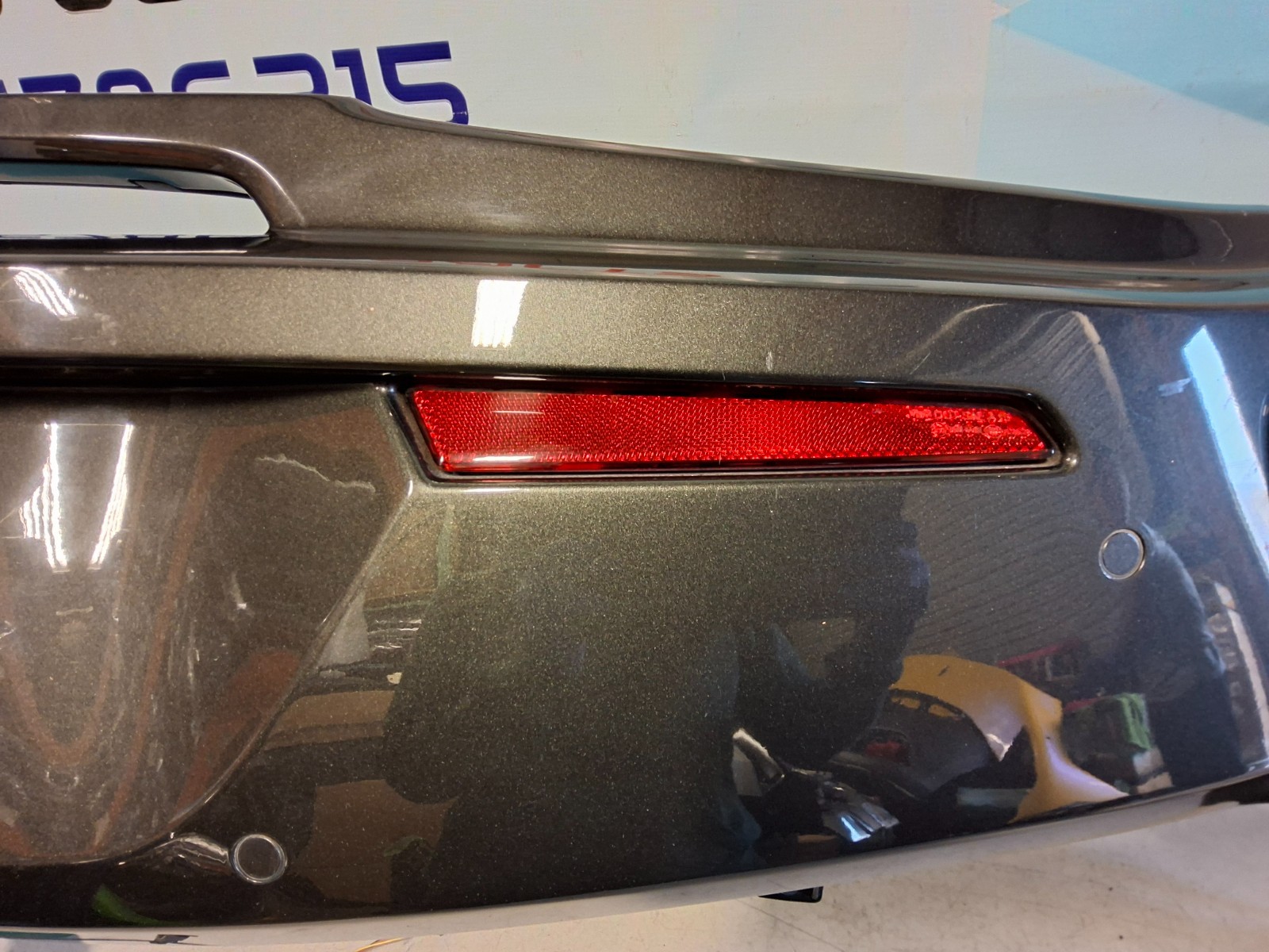 2018 MCLAREN 570 570 GT REAR UPPER BUMPER COVER HARDNESS CAMERA OEM 2020 2022