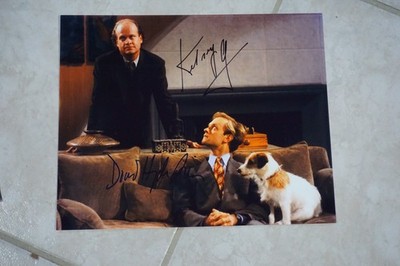 FRASIER Cast Crew Autogramm Kelsey Grammer David Hyde Pierce Niles Crane Foto -5