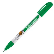 Thornton's Art Supply Oil-Based Paint Marker, Extra Fine Point, Green Ink