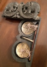 bilancia da oppio portatile  antica 