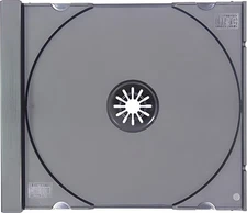 Replacement Black CD Trays for Standard CD Jewel Cases (25)