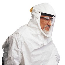 NORTH PA111 Bib Hood,White,100 Series 1AAN8