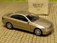 1/87 Wiking Mb Clk Bronzemetallic 221 04