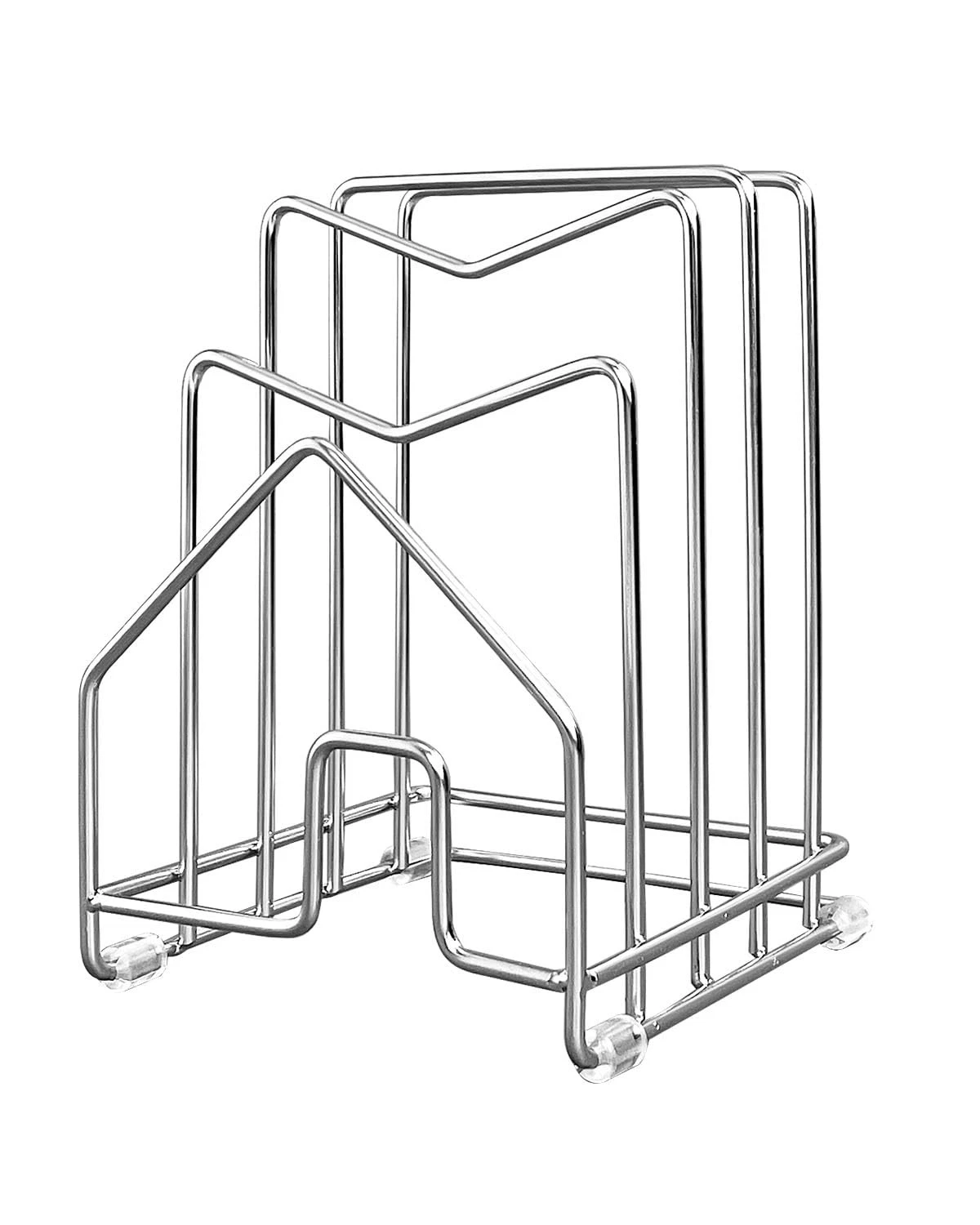 Pot Lid Organizer Cutting Board Holder Inside Cabinet 304 Stainless Steel Pot...