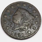 1821-P Large Cent — photo from another recent sale