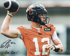 Nathan Rourke signed BC Lions 8x10 photo  autographed #3