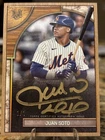2025 Topps Museum Collection Juan Soto Auto 1/1 Wood Frame