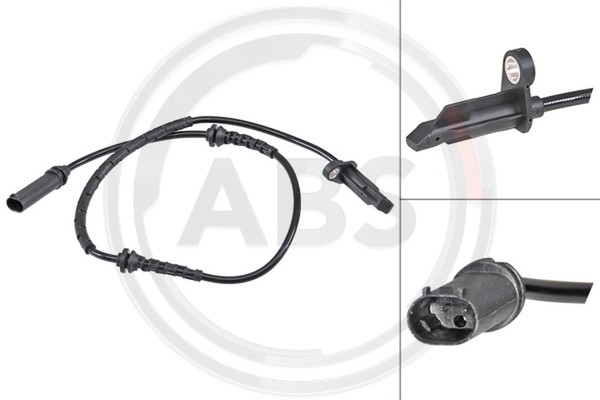 ABS Sensor Raddrehzahl A.B.S. 31024 FüR BMW 2Er Active Tourer F45 F46 X1 F48 X2-image