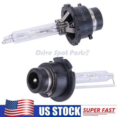 HID Xenon Light 2Pcs Lamp Bulbs 6000K 35W D2S D2R D2C Bright Water-Resistant US
