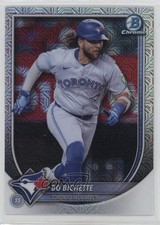 2025 Bowman Mega Box Chrome Mojo Refractor Bo Bichette #92 0nr3