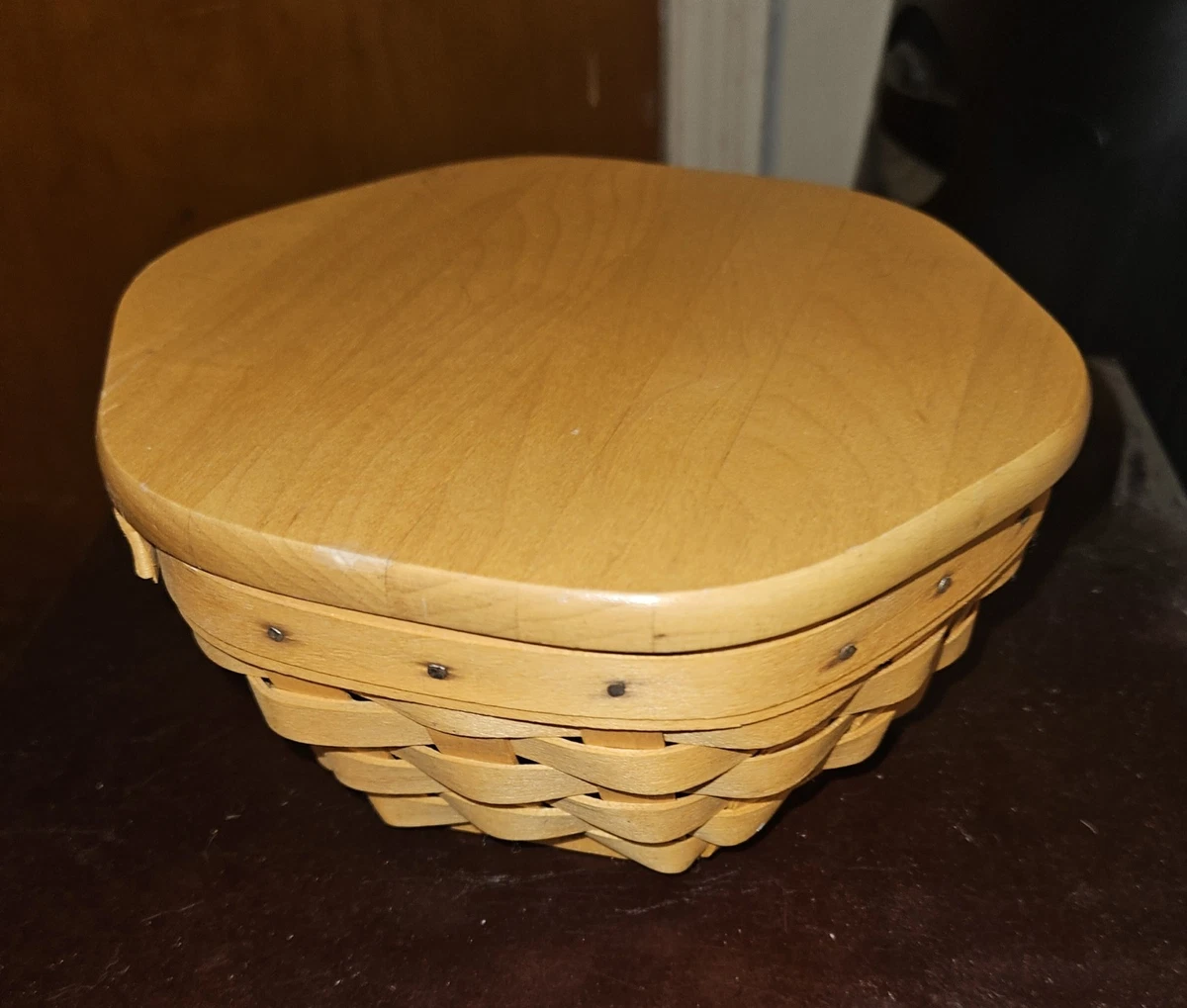 Basket With Liner In Longaberger Baskets (1995-1999) for sale | eBay