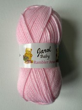 Woolcraft Jarol Baby Rambler Aran Tejer Lana/Hilo 1 X 100g Bola 4305 Rosa