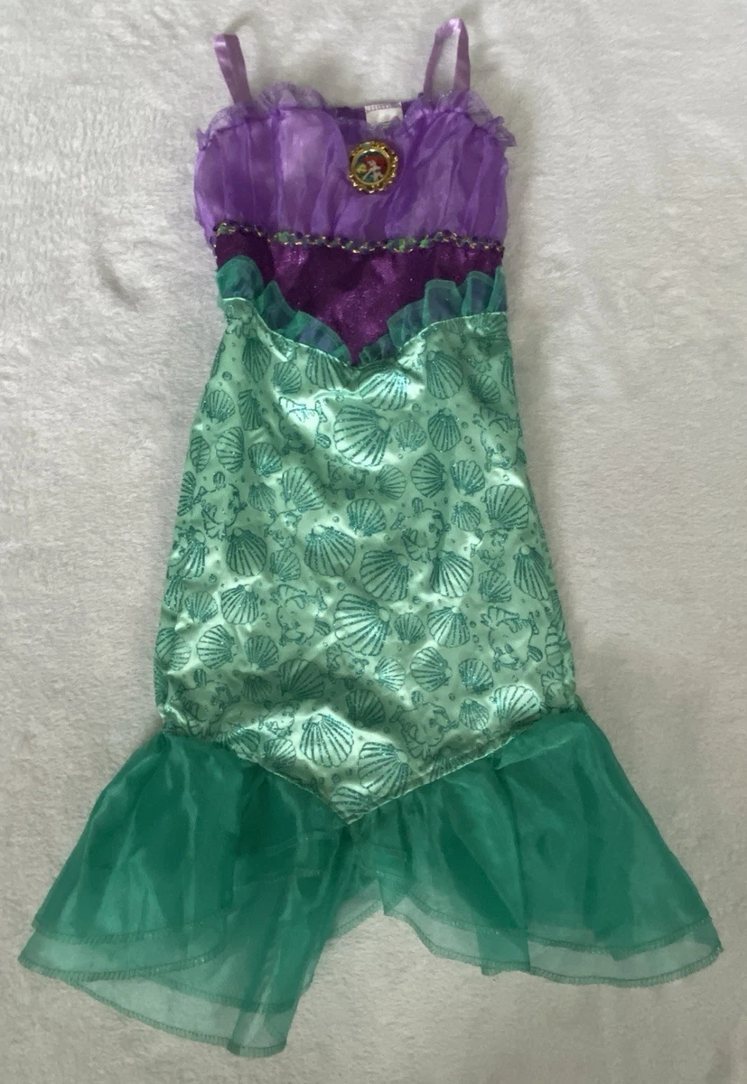 windsor emerald green dress Disney Princess Ariel Dress with Baby Bodysuit 0-3 months main image 0