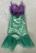 Disney Princess Ariel Dress Costume Dress Up SIze 4-6 Pretend Play Mermaid