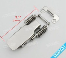 Stainless Steel Draw Latch Toggle Catch Spring Load Clamp For Heavy-Duty