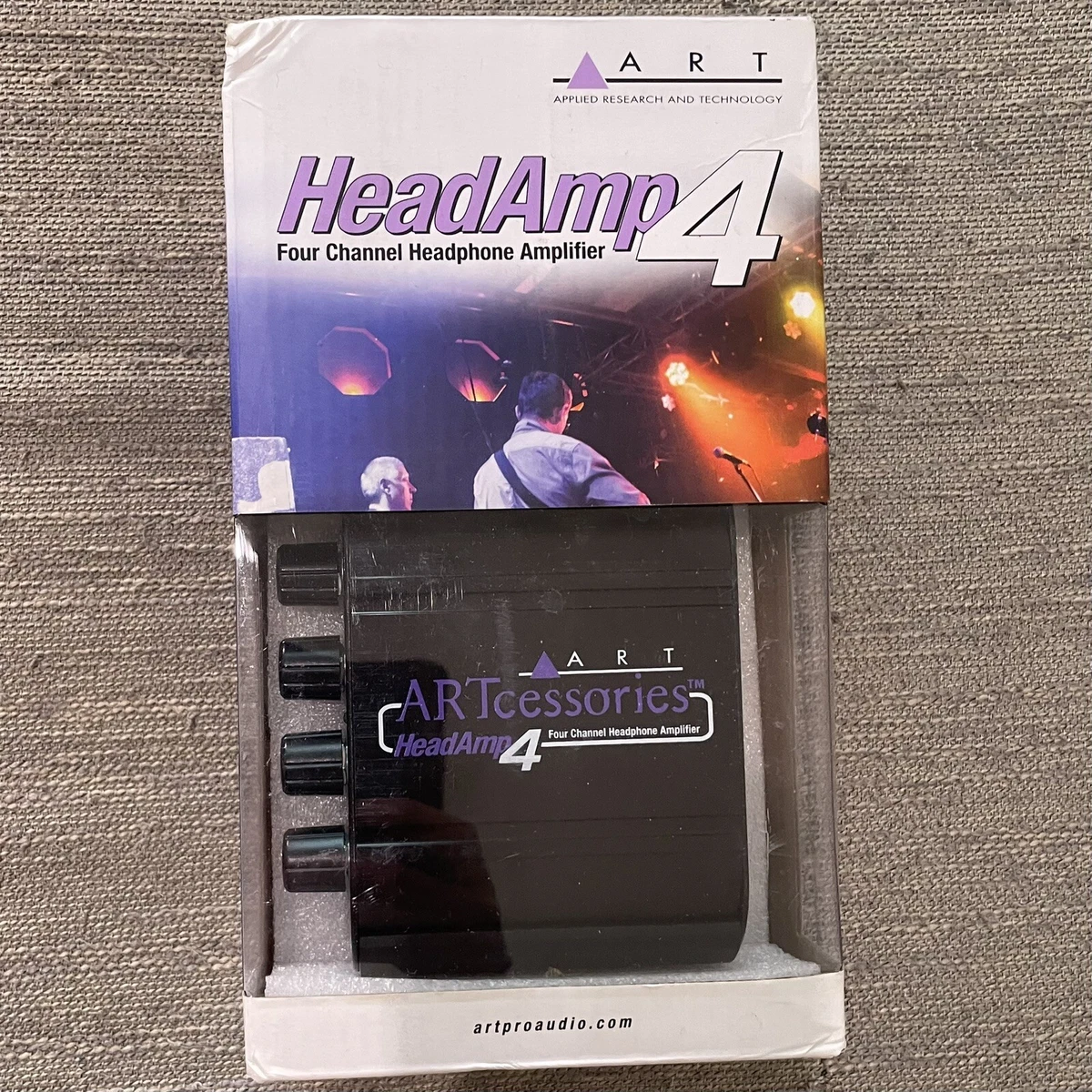 ART HeadAMP4 Four Channel Headphone Amplifier BRAND NEW HeadAmp 4