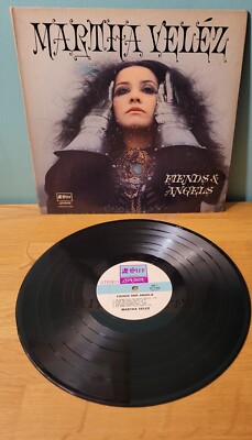 Martha Velez Friends & Angels Sire Records Gate Fold Psych Blues Rock LP