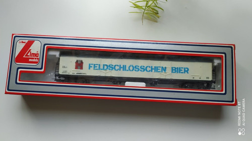 ◄◄ BSH ►► LIMA  303195 Feldschlösschen Bier Eisenbahn Waggon   Neu & OVP | Zustand: Neu