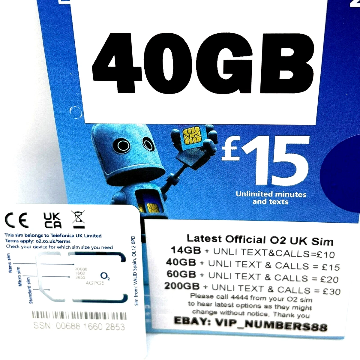 O2 SIM Card UK EUROPE ROAM FREE PAYG £10 Nepal Ubuy, 52 OFF