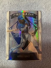 Otto Lopez Blue Jays 2022 Panini Chronicles Prizm Crusade HYPER #16 Rookie #/299